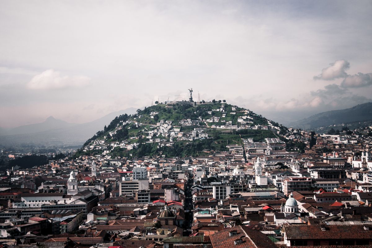 Residential building in the La Mariscal area, Quito